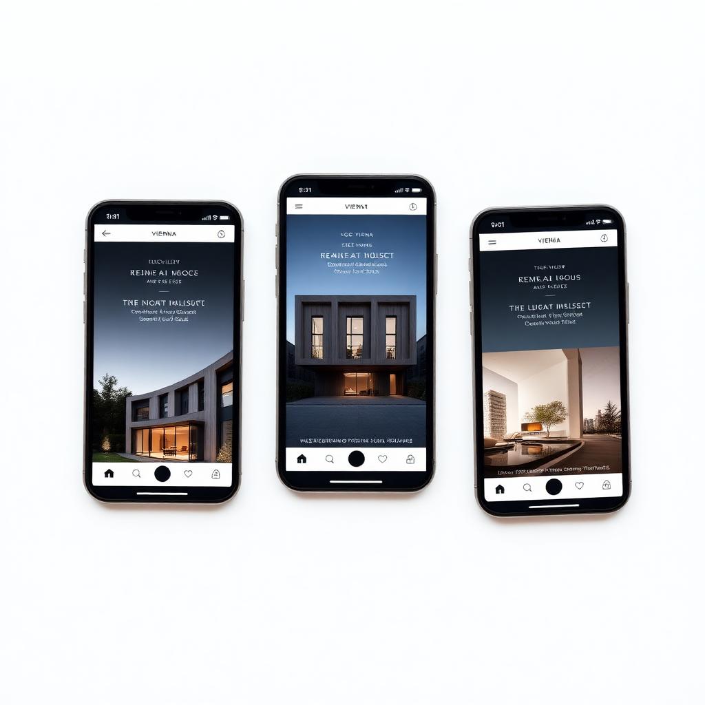 Social-Media-Kampagne auf Smartphones